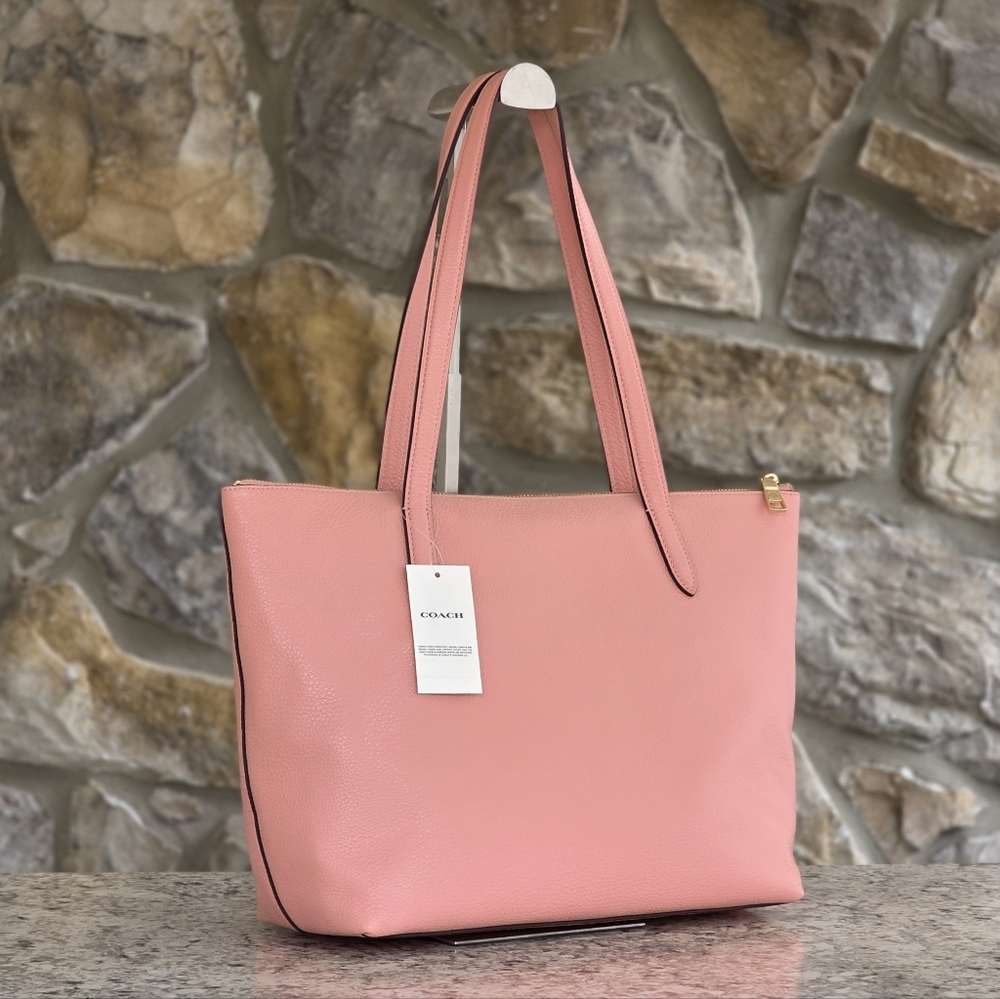 Coach Pink Taylor Tote - Picture 3 of 10